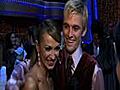 Dancing with The Stars - Aaron Carter and Karina Smirnoff Interview | BahVideo.com
