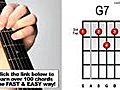 How to Play the G7 Guitar Chord | BahVideo.com