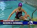Seniors learn how to swim | BahVideo.com