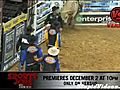 Junior Seau gets run over by a bull at PBR  | BahVideo.com