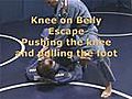 How To Escape The Knee On Belly Position | BahVideo.com