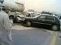80 Cars Collide in Saudi Arabia | BahVideo.com