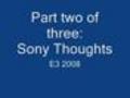 E3 Thoughts-Sony Part 2 of 3 | BahVideo.com