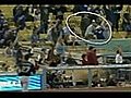 Dad drops daughter at Dodgers game | BahVideo.com