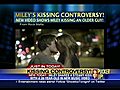 Miley s kissing controversy | BahVideo.com