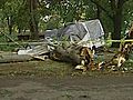 Storm Downs Tree,  Killing Two Campers | BahVideo.com