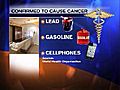 KTLA Cell Phones and Cancer Dangers Chris Burrous reports | BahVideo.com