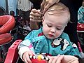 Andrew s first haircut | BahVideo.com