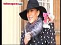 Jimmy Choo founder Tamara Mellon in sky high heels as she picks up OBE | BahVideo.com