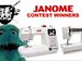Janome Contest Winners How to make a rad  | BahVideo.com