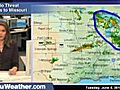 Tornado Threat Kansas to Missouri | BahVideo.com