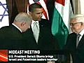 Obama Pushes Mideast Peace | BahVideo.com