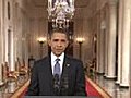 President Obama Talks Troop Drawdown | BahVideo.com
