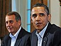 USA Obama convenes second day of crisis debt  | BahVideo.com