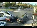 Terrible Intersection Accident  | BahVideo.com
