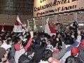 Disturbios frente al estadio Monumental | BahVideo.com