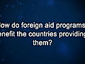 Curiosity Jack Leslie On Foreign Aid Programs | BahVideo.com