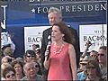Bachmann s first event in early state South Carolina | BahVideo.com