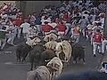Real Trips Running with the bulls | BahVideo.com