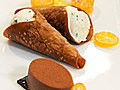 Ricotta-Filled Chocolate Cannoli | BahVideo.com