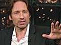 Late Show - David Duchovny | BahVideo.com