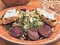 Spinach Beet and Walnut Salad  | BahVideo.com