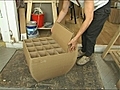 Fabriquer un meuble en carton | BahVideo.com