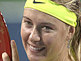 TENNIS Premier titre pour Sharapova depuis  | BahVideo.com