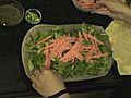 Asian Chicken-less Salad with Fried Vermicelli  | BahVideo.com