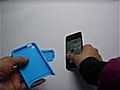 Blue iPod Touch 4 Matte Slider Hard Case | BahVideo.com