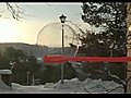 Watching a Bubble Freeze | BahVideo.com
