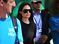 Video Angelina Jolie meets Syrian refugees | BahVideo.com