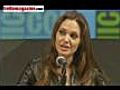 Angelina Jolie talks about her injury while  | BahVideo.com