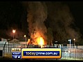 Fire at Villawood | BahVideo.com