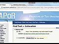 TAPoR Text Analysis Tools | BahVideo.com
