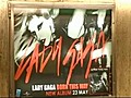Lady Gaga dans le m tro de Bruxelles | BahVideo.com