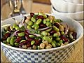 Zesty Three-Bean Salad | BahVideo.com