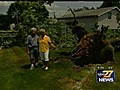 Carlisle Area Residents Clean Up after Storm | BahVideo.com