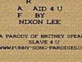 Funny Song Parodies-Afraid 4 U By Nixon Lee | BahVideo.com
