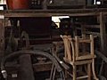 Antique Chinese Furniture In Storage Stock Footage | BahVideo.com