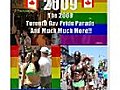 The 2009 Toronto Gay Pride Parade A K A PRIDEDAZE 2009 | BahVideo.com