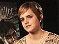 Emma Watson on the end of Harry Potter | BahVideo.com