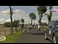 Car vs Bike Tour De France Crash Flecha  | BahVideo.com