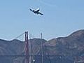 Boeing 747 N173UA Low Pass - San Francisco  | BahVideo.com