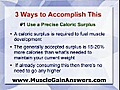 Is There A Secret to Build Muscle Burn Fat At The Same Time  | BahVideo.com