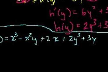 Exact Equations Example 3 | BahVideo.com