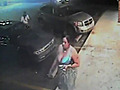 Hit amp Run Caught On Tape Lady Hops Out The Car amp Keeps It Moving Acting Like Nothing Happened  | BahVideo.com