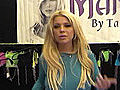 Tara Reid tells us about her new Mantra beachwear range - including her lucky bikinis - as she attends the When I Move You Move tradefair in Las Vegas | BahVideo.com