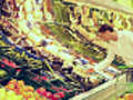 Man in supermarket shopping groceries | BahVideo.com