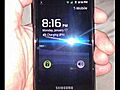 Samsung Vibrant hands on and giveaway See | BahVideo.com